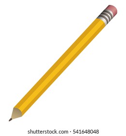 Isolated Pencil Tool Design Stock Vector (Royalty Free) 541648048 ...