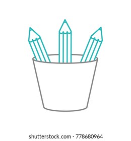 Isolated pencils design