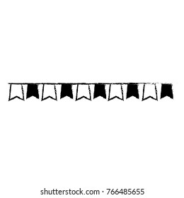 Isolated pennant design