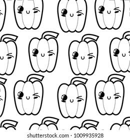 Isolated pepper design