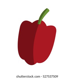 Isolated pepper design