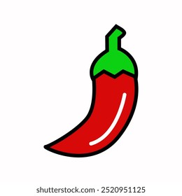 Isolated pepper icon image vector illustration design