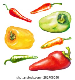 Isolated peppers