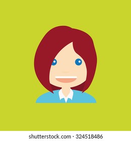Isolated person with clothes on a colored background