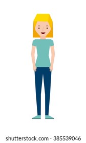 isolated person design 