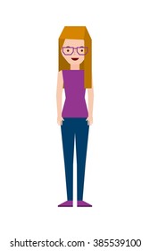 isolated person design 
