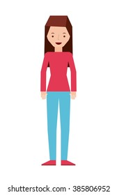 isolated person design 