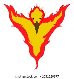 Isolated phoenix icon