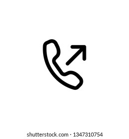 Isolated Phone Telephone Cellphone Icon Vector