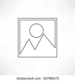 Isolated Photo Frames