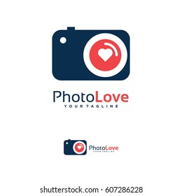 Isolated Photo Love Logo