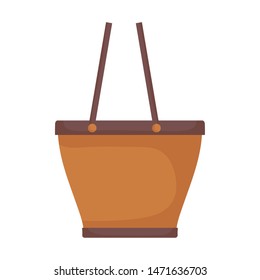 Isolated picnic basket design vector illustration