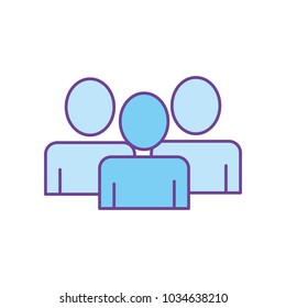 Isolated pictogram design