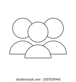 Isolated pictogram design