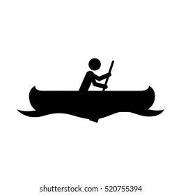 Isolated pictogram design