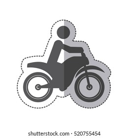 Isolated pictogram design