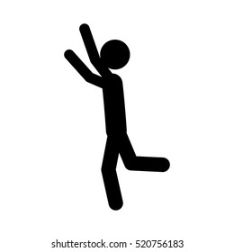 Isolated pictogram design