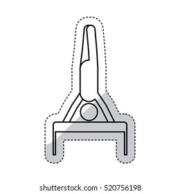 Isolated pictogram design