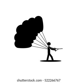 Isolated pictogram design
