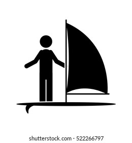 Isolated pictogram design