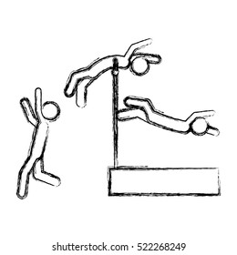 Isolated pictogram design