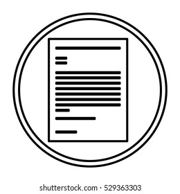 Isolated piece of paper design