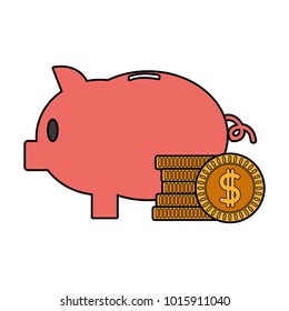 Isolated piggy design