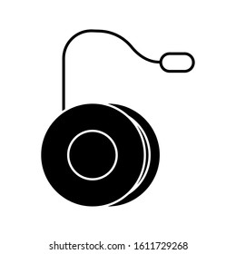 Isolated pink yo-yo icon. Children toy - Vector illustration design