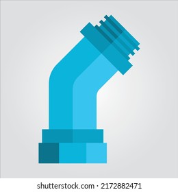 Isolated Pipe and Plumbing EPS 10 Free Vector Graphic