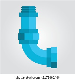 Pipe aislada y EPS de fontanería 10 Gráfica vectorial libre