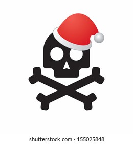 Isolated pirate skull icon