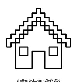 Isolated pixel house design