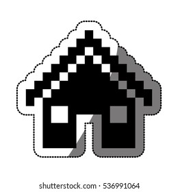 Isolated pixel house design