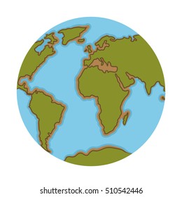 Isolated planet sphere design
