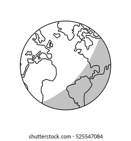 Isolated planet sphere design