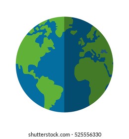 Isolated planet sphere design