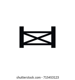 Isolated Plank Icon. Defense Vector Element Can Be Used For Plank, Defense, Fence Design Concept.