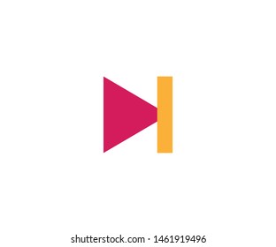 isolated play next vector icon