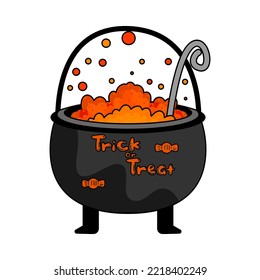 Isolated poison hallowen vector illustration