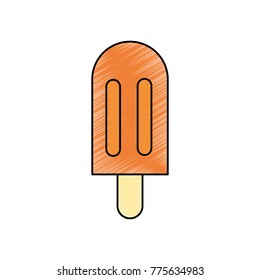 Isolated popsicle design