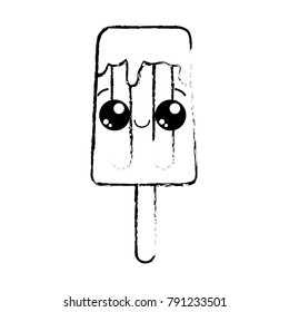 Isolated popsicle design