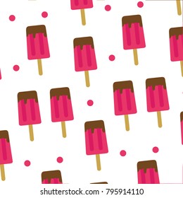 Isolated popsicle design