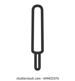 Isolated popsicle icon on a white background, Vector illustration