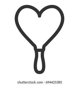 Isolated popsicle icon on a white background, Vector illustration