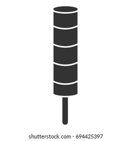 Isolated popsicle icon on a white background, Vector illustration