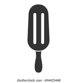 Isolated popsicle icon on a white background, Vector illustration