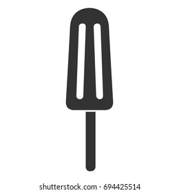 Isolated popsicle icon on a white background, Vector illustration
