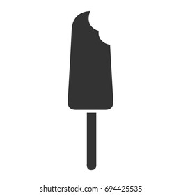 Isolated popsicle icon on a white background, Vector illustration