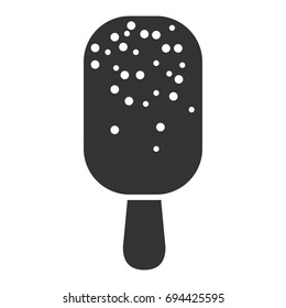 Isolated popsicle icon on a white background, Vector illustration