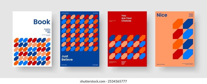 Diseño de póster aislado. Plantilla de Informe Abstractas. Diseño geométrico de la presentación del negocio. Portada de libro. Folleto. Volante. Anuncio. Antecedentes. Diario. Cartera. Catálogo. Cuaderno. Revista. Folleto